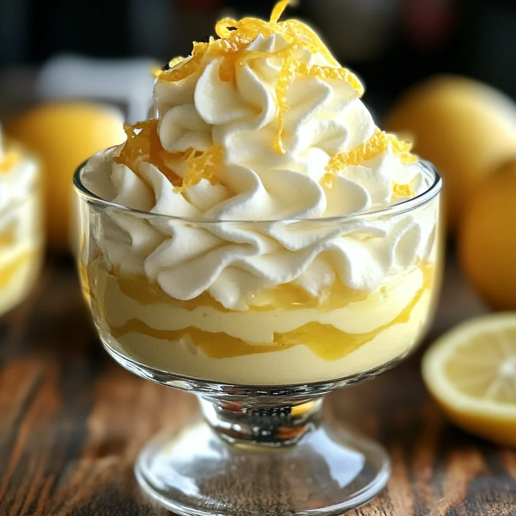 Lemon Cheesecake Mousse