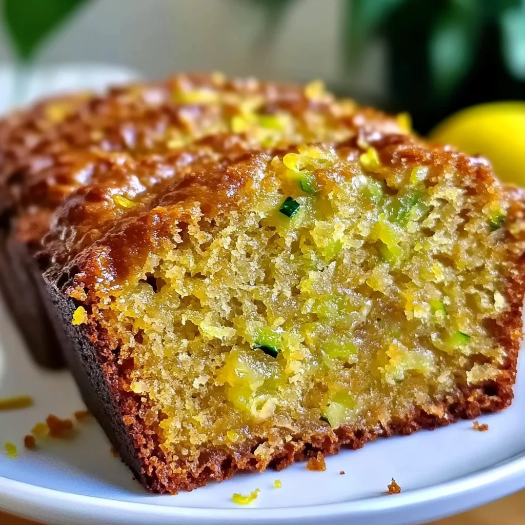 Luscious Lemon Zucchini Bread: A Zesty Loaf Recipe