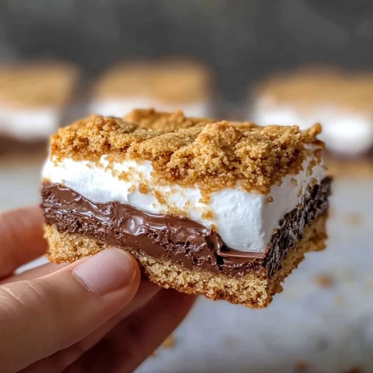 S'mores cookie bars