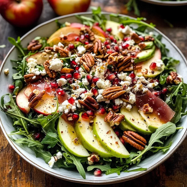 Autumn Harvest Honeycrisp Apple and Feta Salad