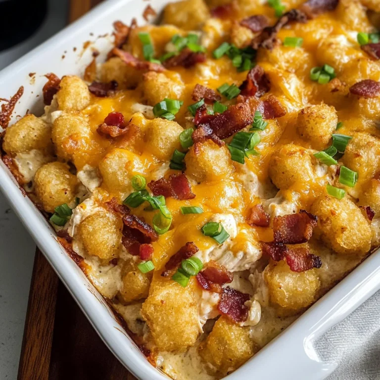 Cracked Out Tater Tot Casserole