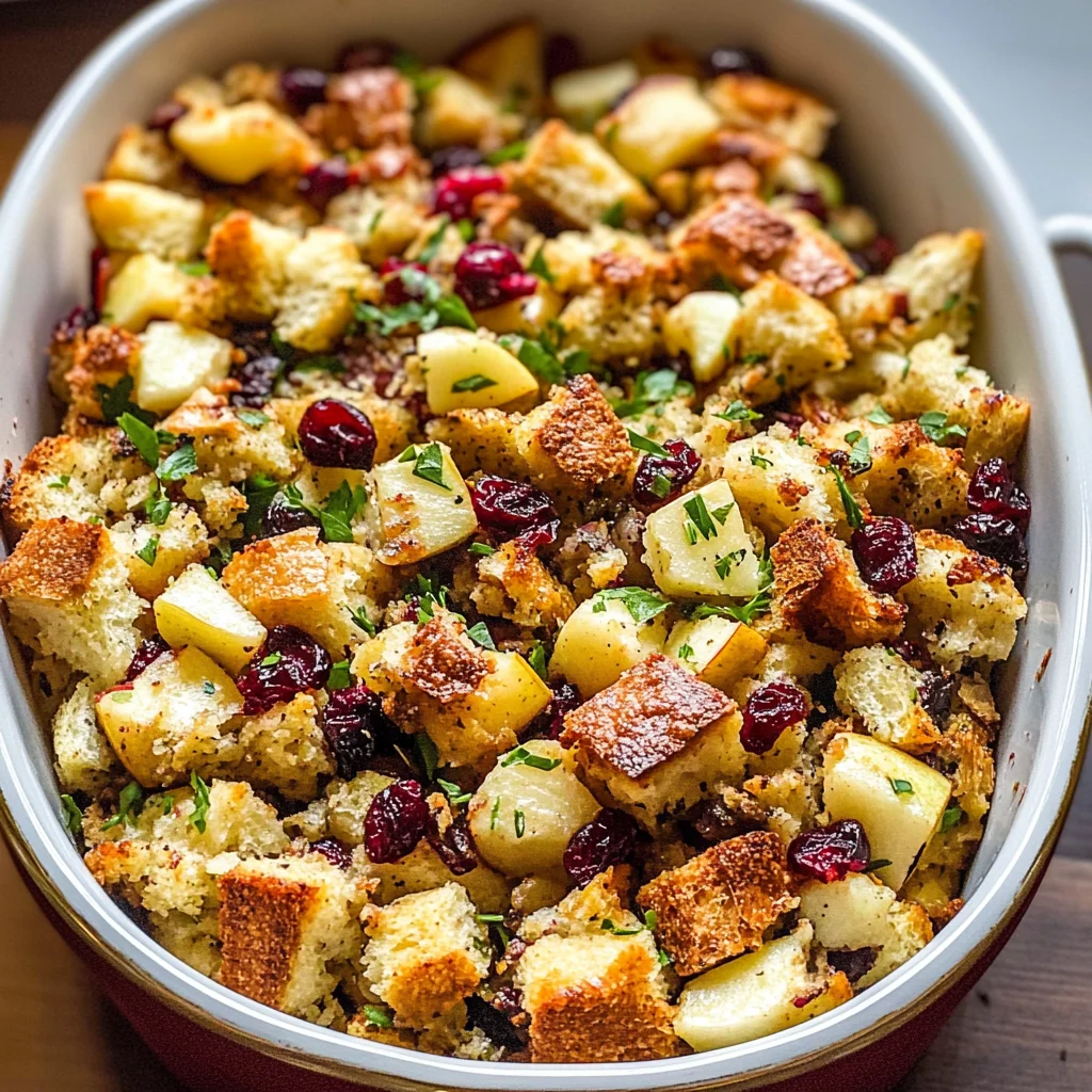 Cranberry Apple Stuffing