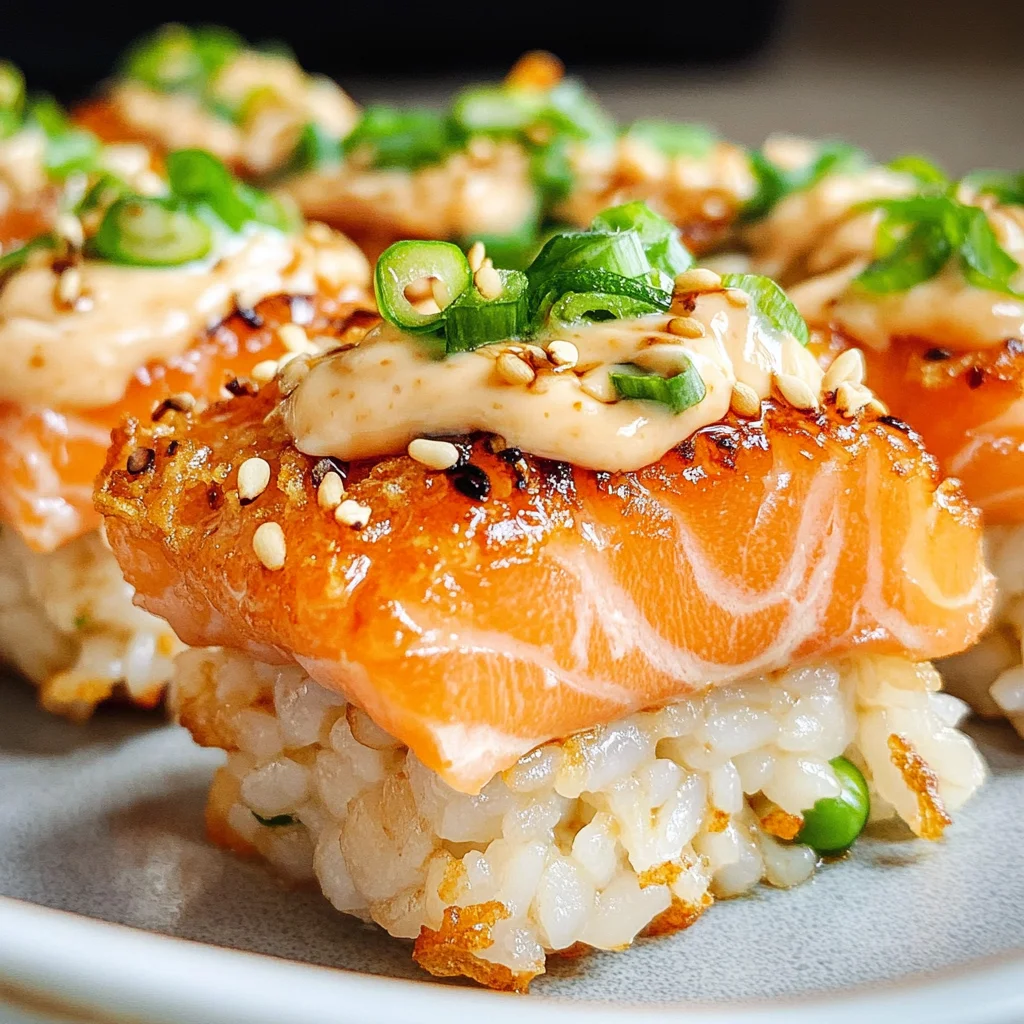 Crispy Rice Salmon