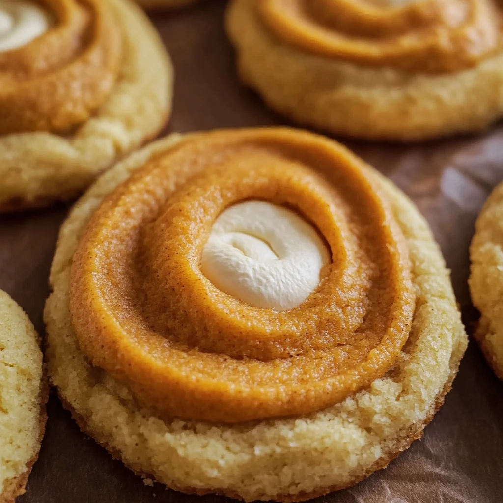 Crumbl pumpkin pie cookies