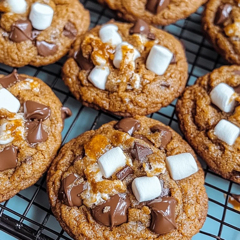Delicious Pumpkin S'mores Cookies: The Perfect Fall Treat for Halloween