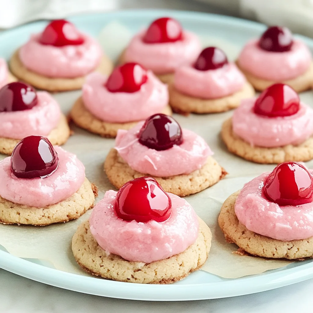 Easy Cherry Blossom Cookies