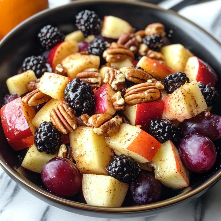 Fall Fruit Salad