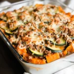 Ground Turkey Sweet Potato Bake
