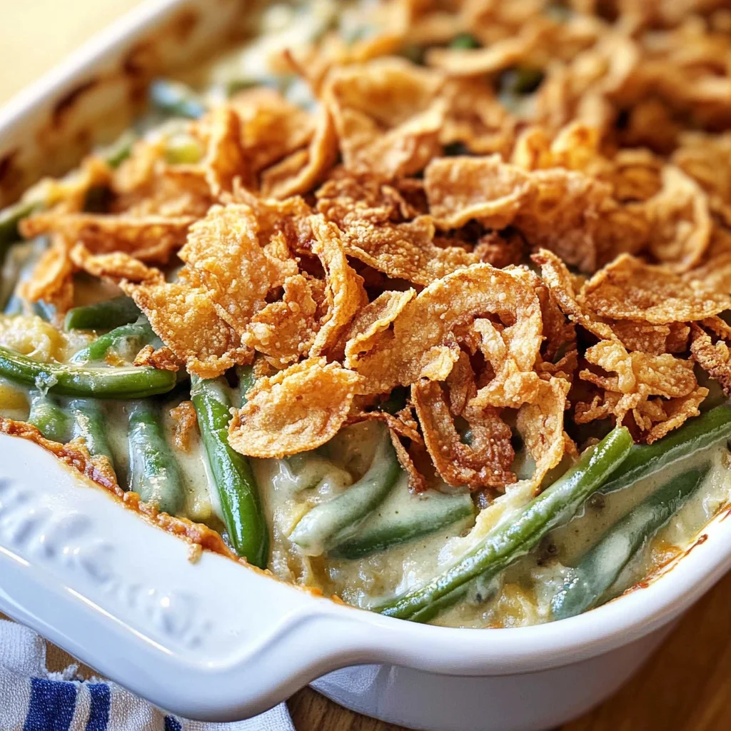 Homemade Green Bean Casserole