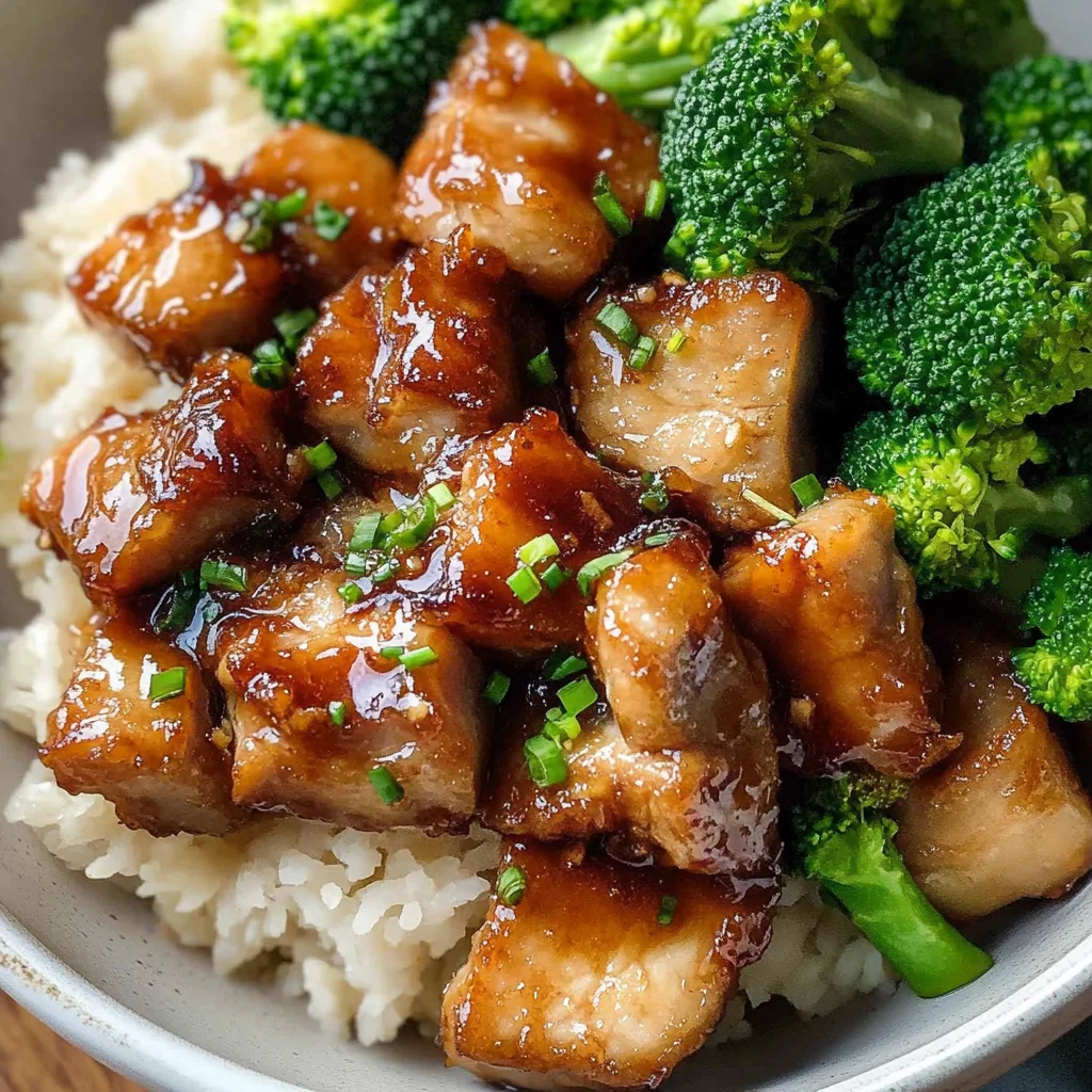 Honey Garlic Pork