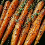 Honey Roasted Carrots with Thyme: A Sweet and Savory Side Dish
