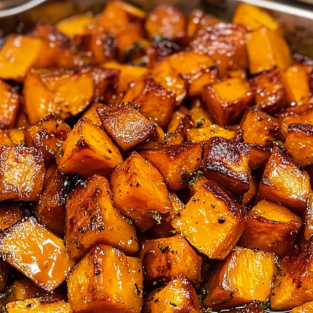 Honey Roasted Sweet Potatoes
