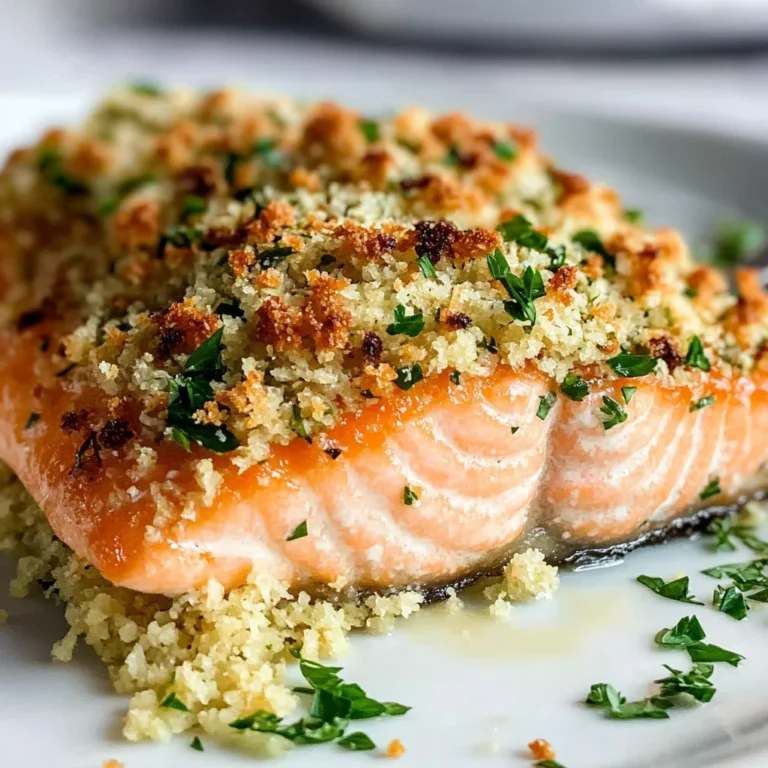 Panko Crusted Salmon