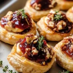 Puff Pastry Brie Bites