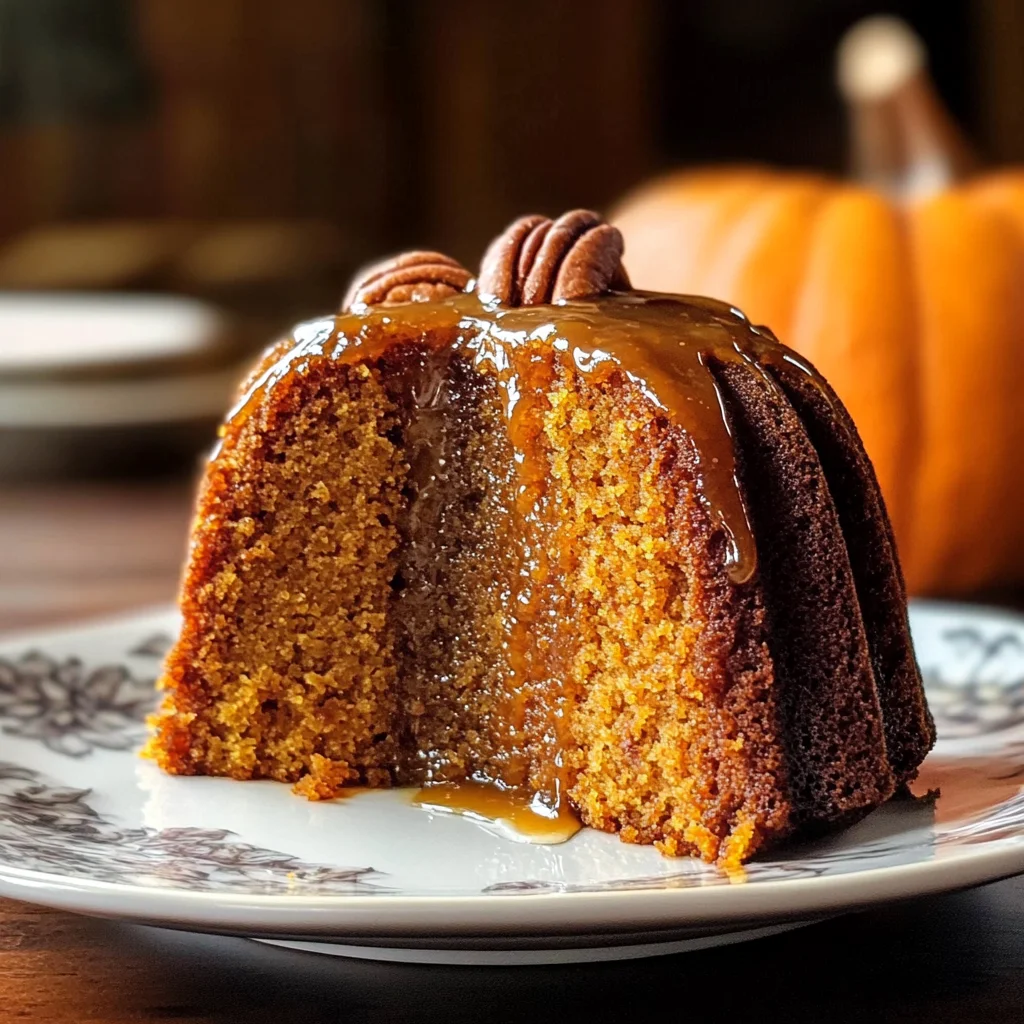 Pumpkin Rum Cake
