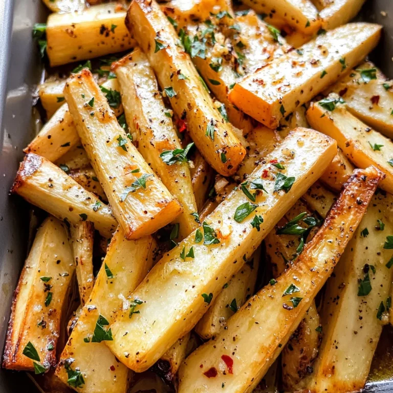 Roasted Parsnips