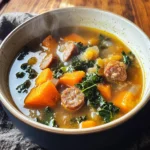 Sausage Sweet Potato & Kale Soup ~ AKA Sydney’s Fall Soup