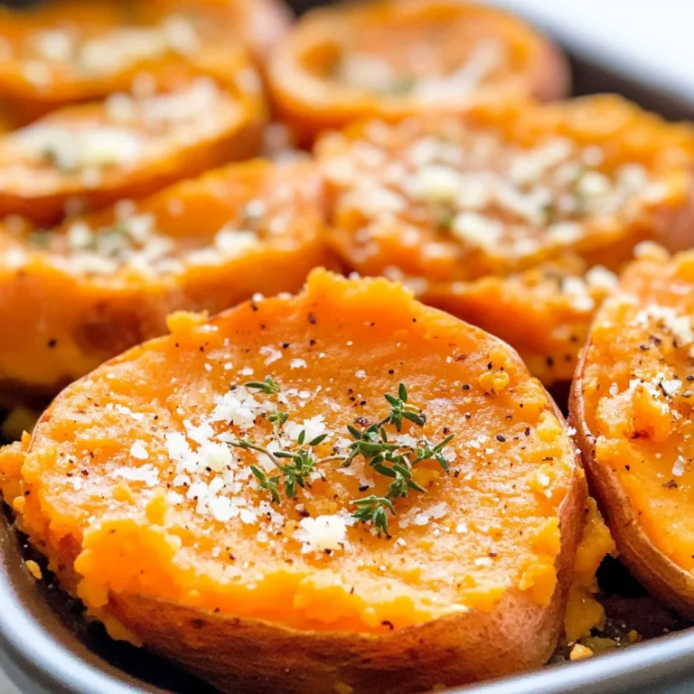 Smashed Sweet Potatoes