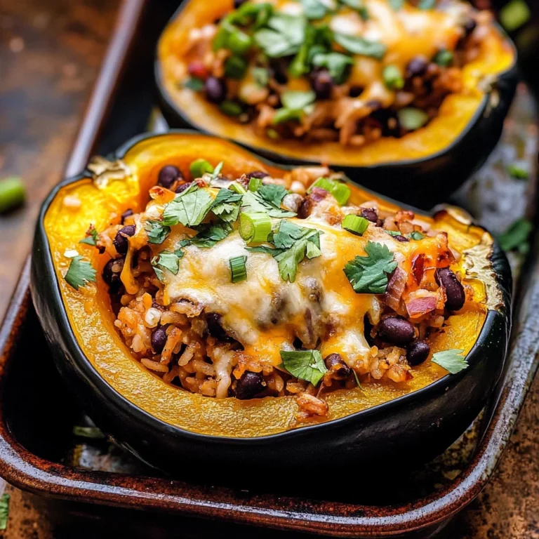 Southwest Stuffed Acorn Squash