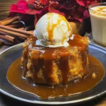 Sticky Butterbeer Pudding