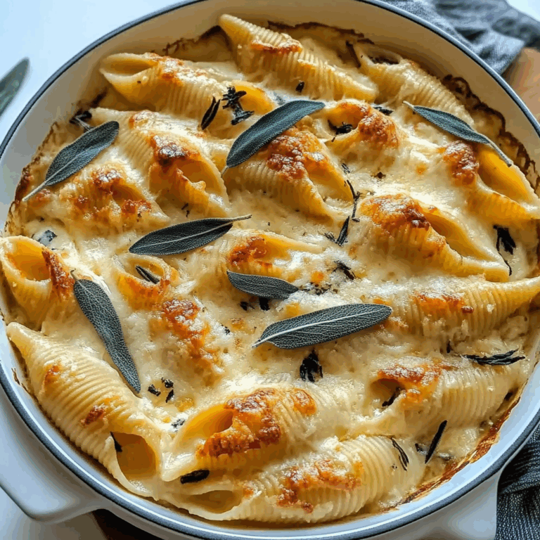 Pumpkin & Gouda Stuffed Shells With Brown Butter & Sage Alfredo Sauce: An Incredible 7-Step Recipe