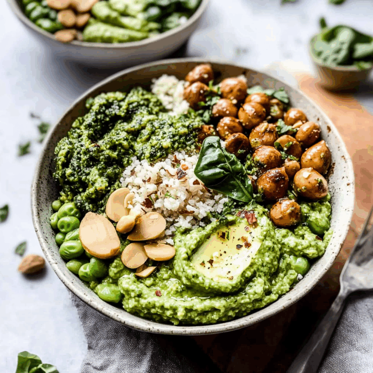 Green Goddess Pesto Bowls