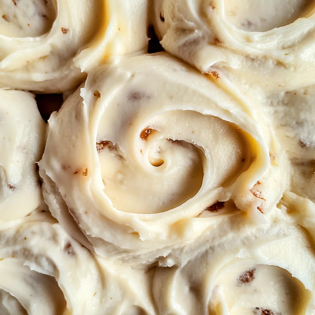 10 Minute Cream Cheese Frosting for Cinnamon Rolls