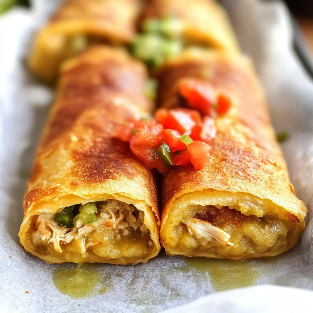 Chicken Chimichangas
