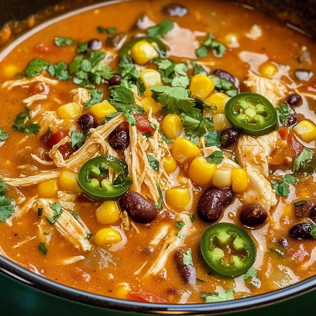 Chicken Enchilada Soup