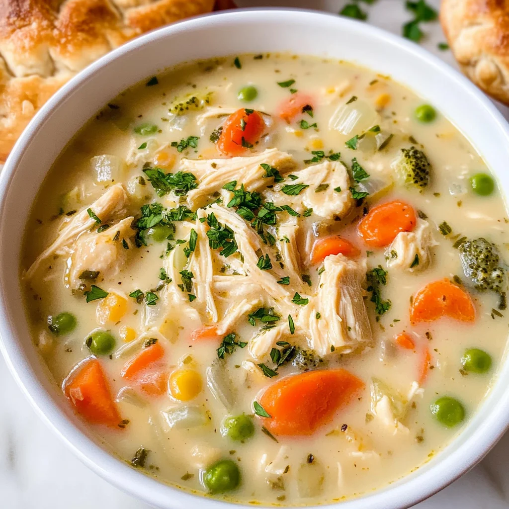 Chicken Pot Pie Soup Recipe