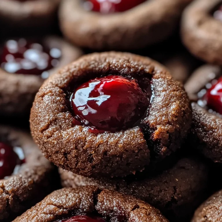 Chocolate Cherry Cookies