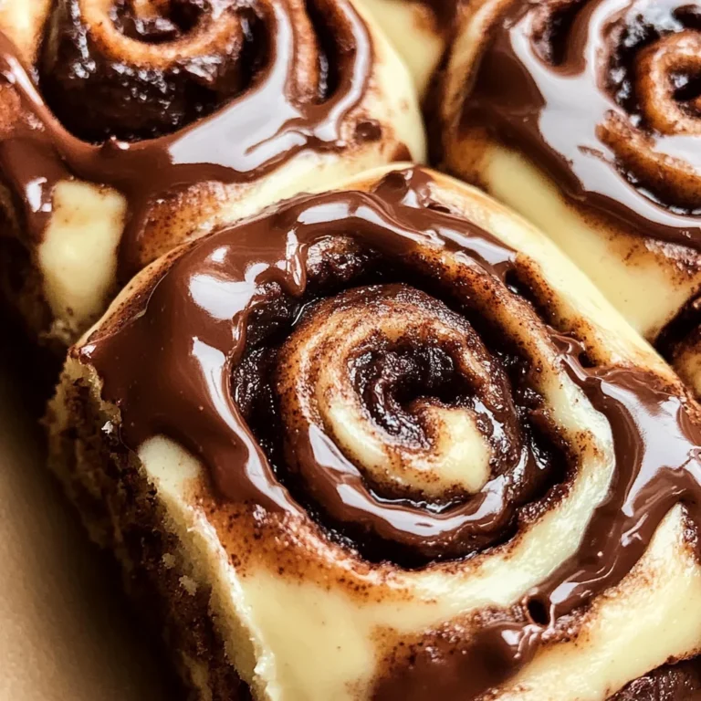 Chocolate Cinnamon Rolls