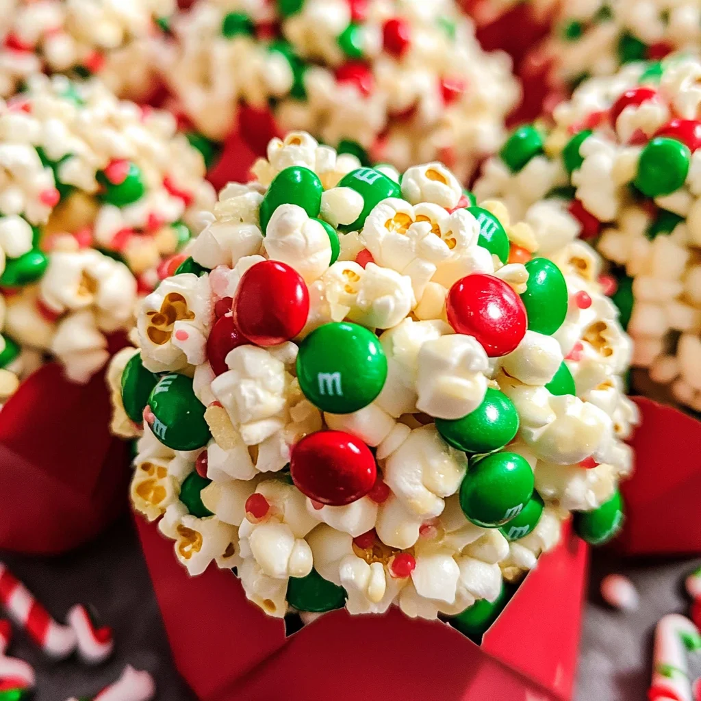 Christmas Popcorn Balls