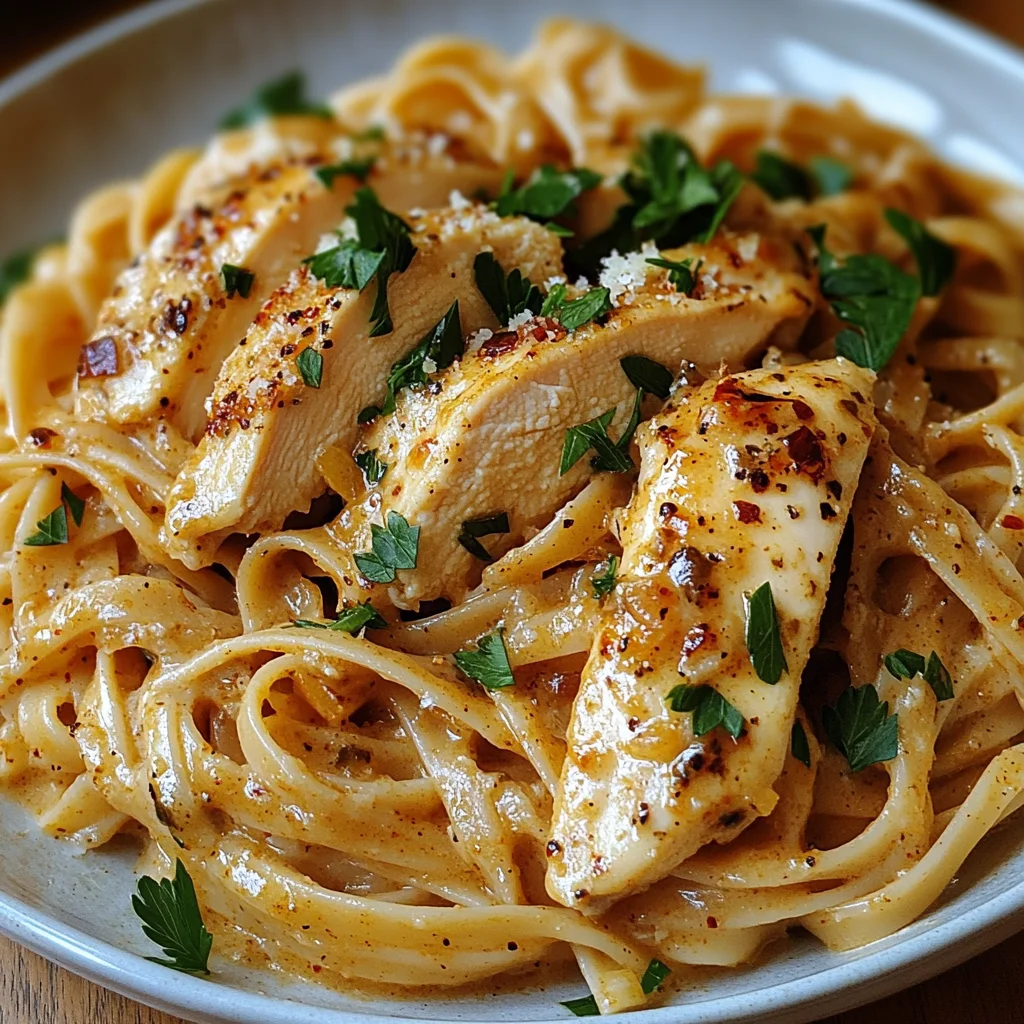 Cowboy Butter Chicken Linguine