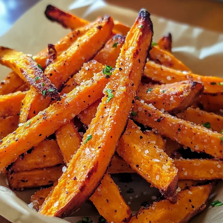 Crispy Oven Baked Sweet Potato Fries