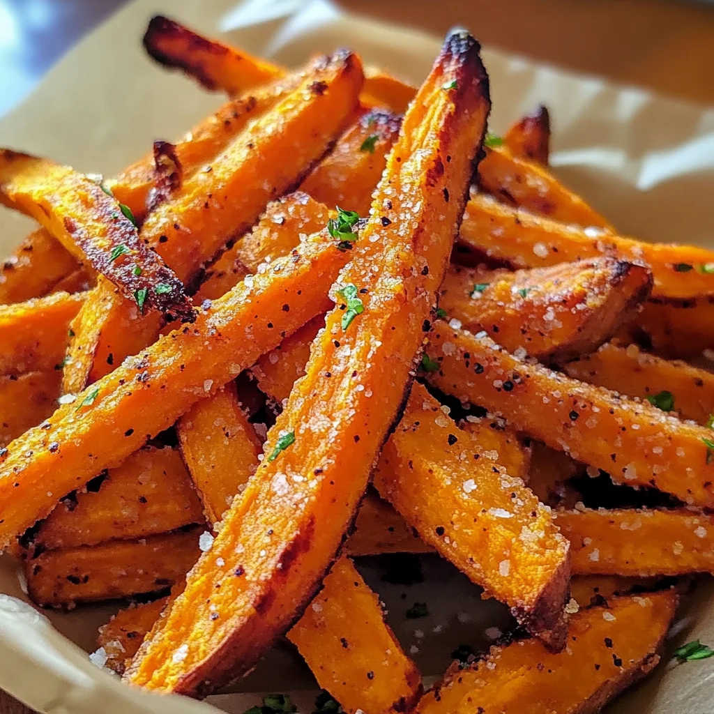 Crispy Oven Baked Sweet Potato Fries
