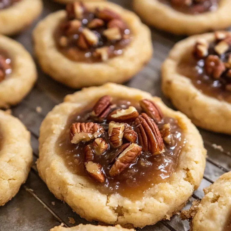 Crumbl pecan pie cookies