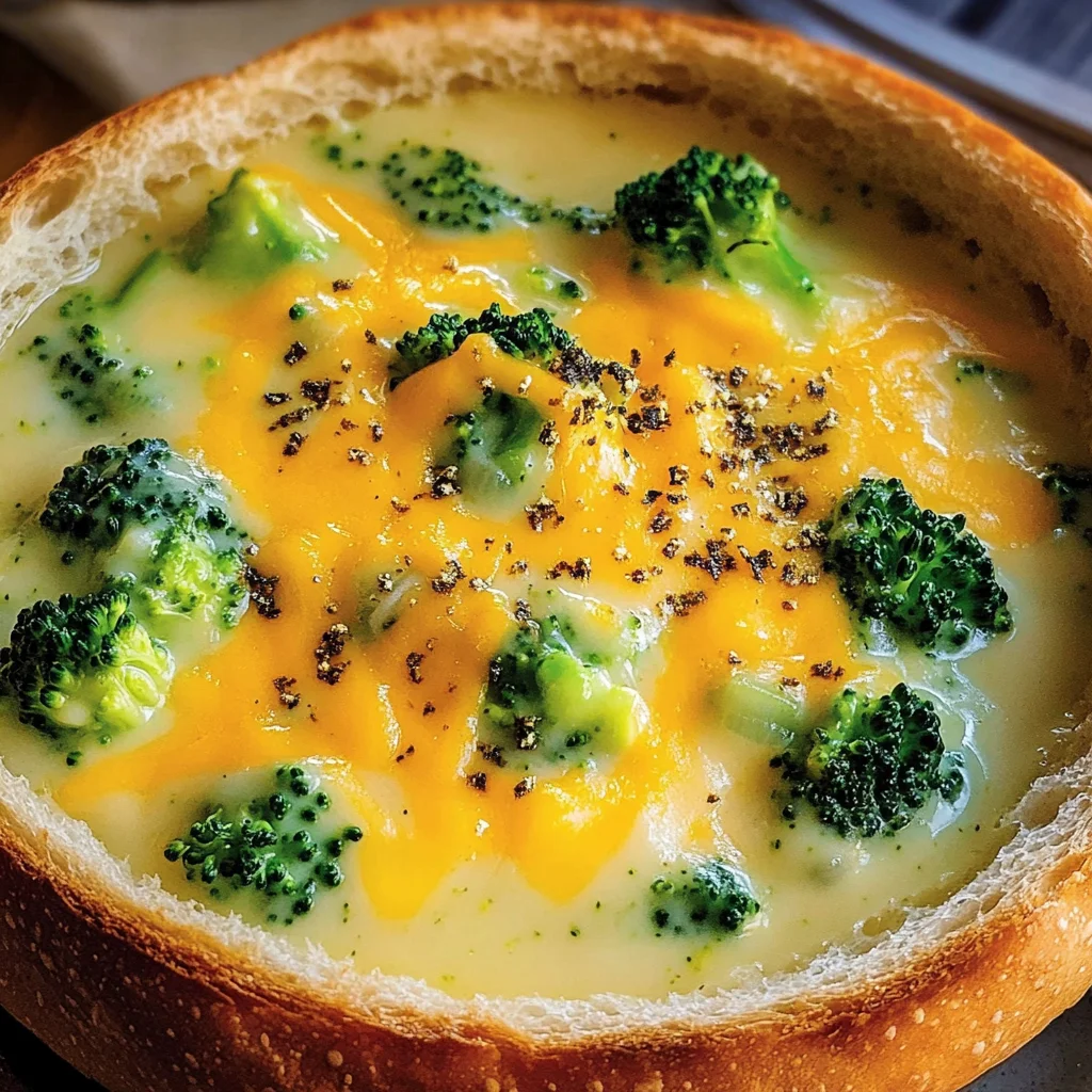 Easy Broccoli Cheddar Soup