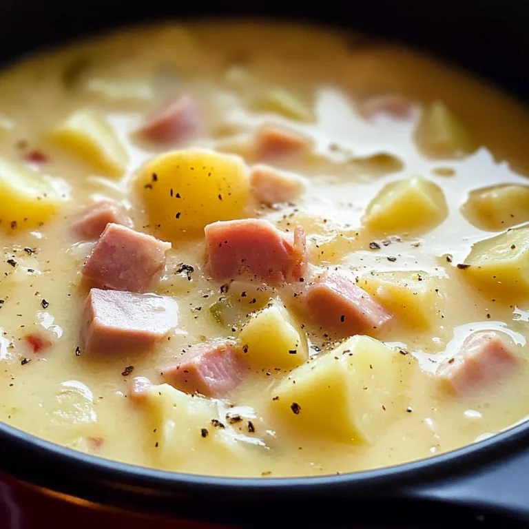 Easy and Comforting Ham and Potato Soup