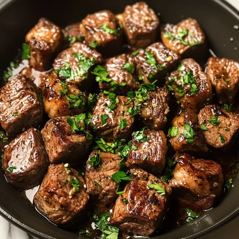 Garlic Butter Steak Bites