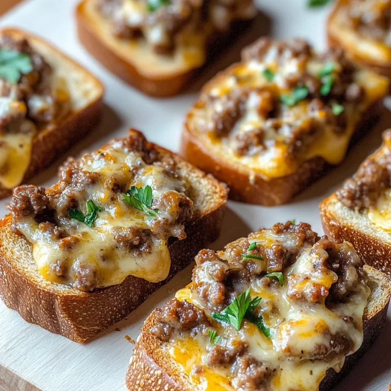 Hanky Panky Appetizers