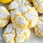 Lemon Crinkle Cookies