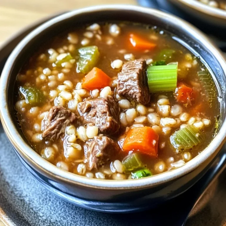 Pioneer Woman Beef Barley Soup Recipe
