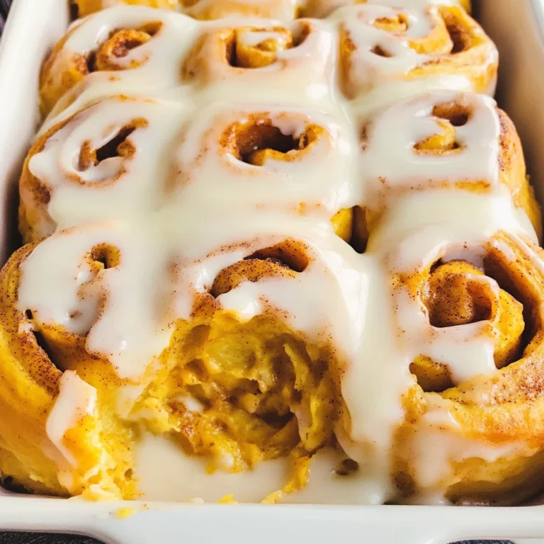 Pumpkin Cinnamon Rolls