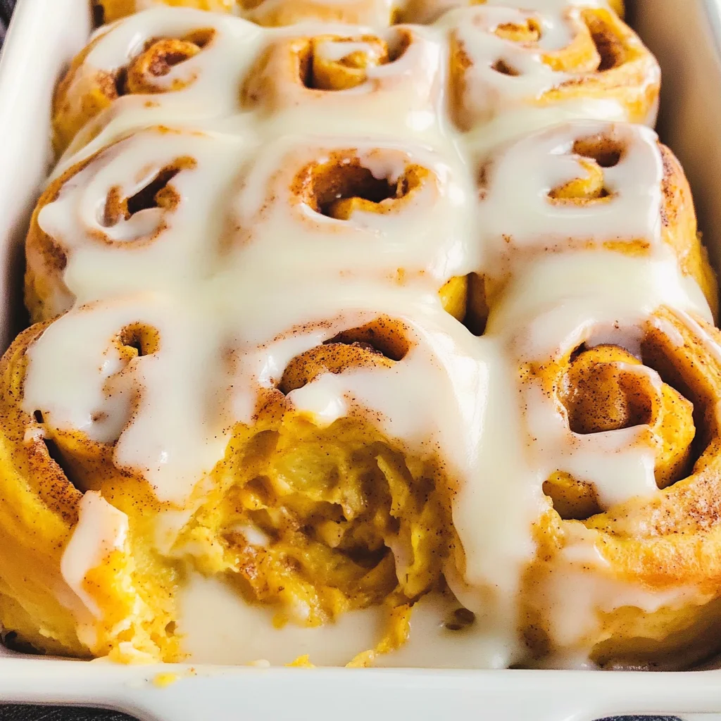 Pumpkin Cinnamon Rolls