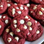 Red Velvet Cake Mix Cookies
