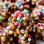 Rocky Road Peanut Clusters (Crockpot Candy)