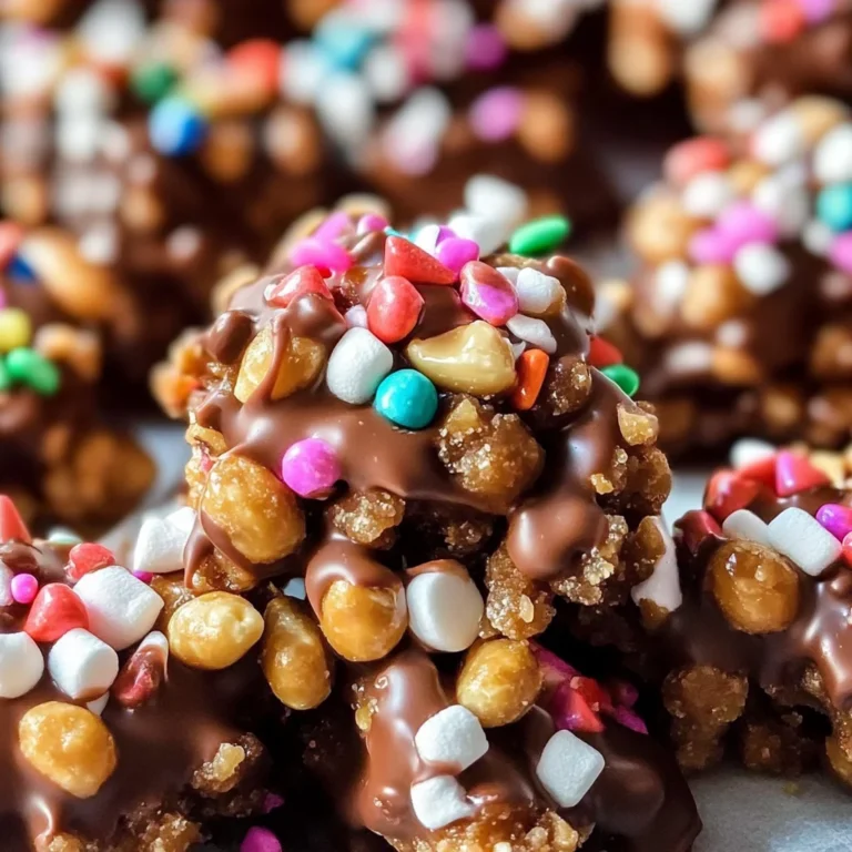 Rocky Road Peanut Clusters (Crockpot Candy)