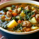 Sausage, Kale and Potato Soup