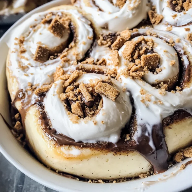 S'mores Cinnamon Rolls Recipe
